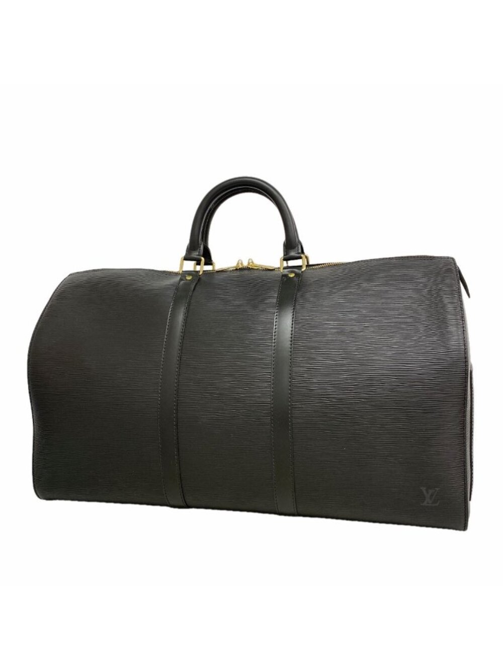 Louis Vuitton Boston Bag Epi Keepall 50 Noir